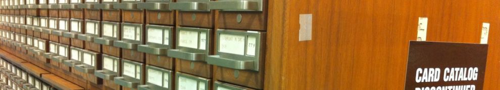 An image of a card catalog from the library of congress.